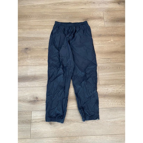 Nike Pants Mens XL Black Track High Rise Tapered Running Activewear VINTAGE - Picture 2 of 7